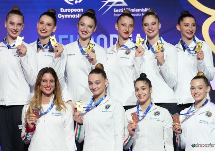Tallinn - Campionato Europeo GR 2025 (All around Gruppi + Team Ranking)